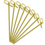 Bamboo Cocktail Picks - 100 Pcs for Homes, Hotels, and Restaurants