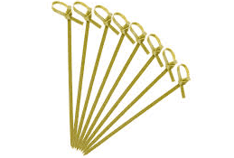 Bamboo Cocktail Picks - 100 Pcs for Homes, Hotels, and Restaurants