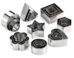24pcs Stainless Steel Mini Biscuit and Cookies Cutter for Homes, Hotels, and Restaurants