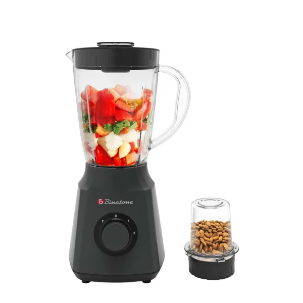 Binatone Blender and Grinder 1.5L- BLG-412 for Homes, Hotels, and Restaurants