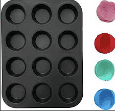 Nonstick Muffin Baking Pan for Homes, Hotels and Restaurants