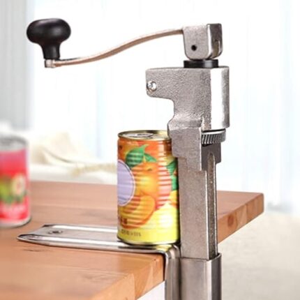 Heavy Duty Manual Table Can Opener for Homes, Hotels, and Restaurants