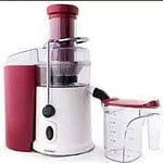 Gold Crest Fruit and Vegetable Juicer, Red and Green Color