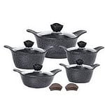 HK 12pcs Granite Die Cast Cookware Set