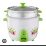 Kinelco Rice Cooker with Removable Aluminum Pot and Steamer, 3 Litres, 1000W for Homes, Hotels, and Restaurants
