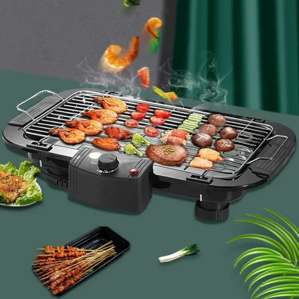 Mother's Choice Electric Barbecue Grill - 2000W for Homes, Hotels, and Restaurants