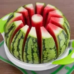 Mother's Choice Stainless Steel Watermelon Slicer for Homes, Hotels, and Restaurants