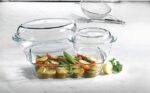 Pasabache Borcam 5pcs Oven Casserole Glassware for Homes, Hotels, and Restaurants