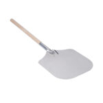 Pizza Shovel, Aluminium with Wooden Handle for Homes, Hotels, and Restaurants