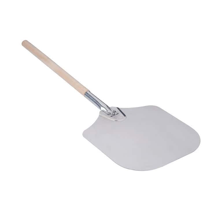 Pizza Shovel, Aluminium with Wooden Handle for Homes, Hotels, and Restaurants