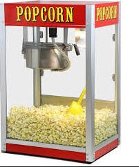 Popcorn Maker for Homes, Hotels, and Restaurants