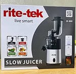 Rite Tek Masticating Slow Juicer for Homes, Hotels, and Restaurants