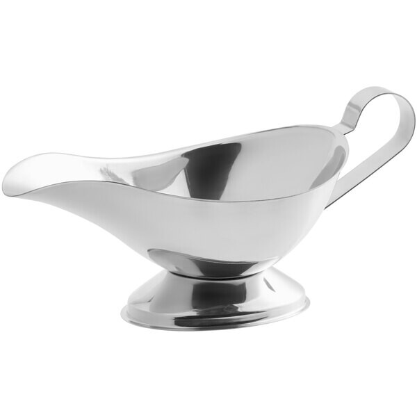 Stainless Steel Gravy Boat for Homes, Hotels, and Restaurants