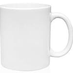 White Ceramic Mug 11oz for Hot and Cold beverages 6pcs for Homes, Hotels, and Restaurants