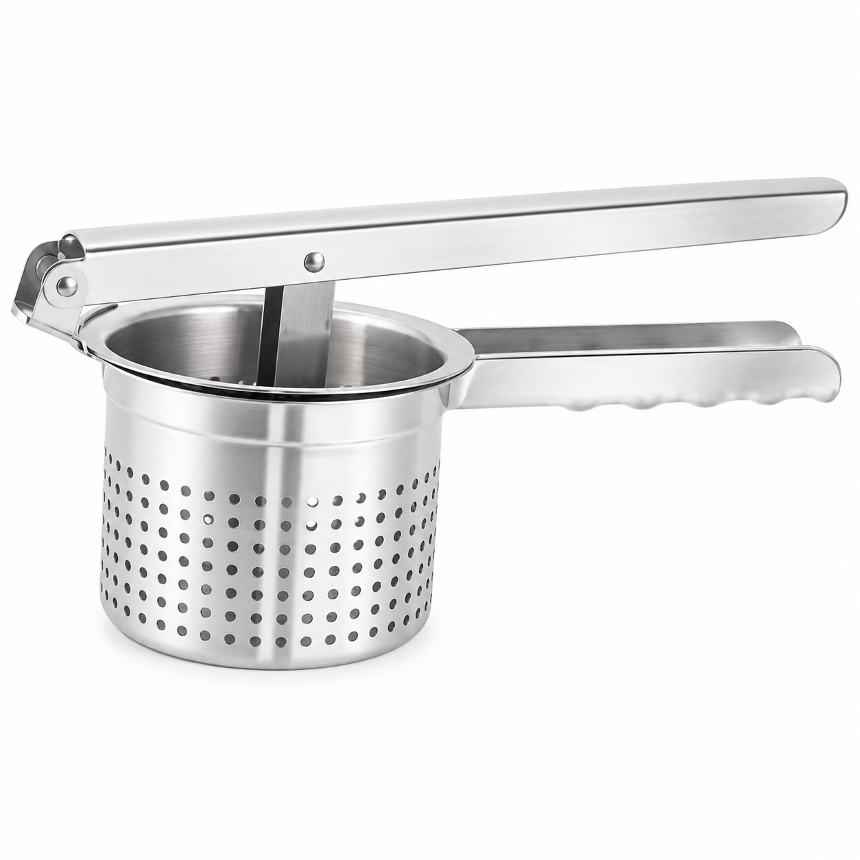 Stainless Steel Potato Ricer Masher | Heavy-Duty Ricer for Ultra-Smooth Mashing Stainless Steel Potato Ricer Masher | Heavy-Duty Ricer for Ultra-Smooth Mashing