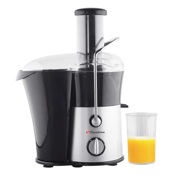 Binatone Juice Extractor - JE-580, 500W for Homes, Hotels, and Restaurants