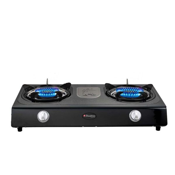 Binatone Table Top Gas Cooker Glass - SSGC-003 for Homes, Hotels, and Restaurants