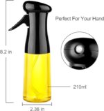 Oil Spray Bottle for Cooking 2pcs for Homes, Hotels, and Restaurants