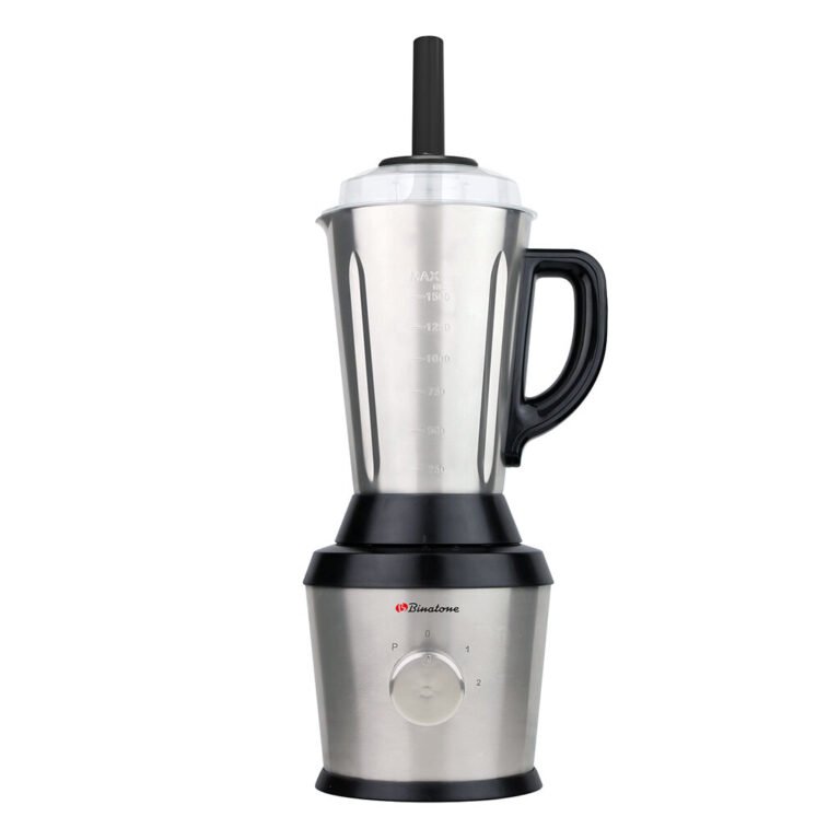 Binatone Blender and Grinder 1.5L, 500W- BLG-605ss for Homes, Hotels, and Restaurants