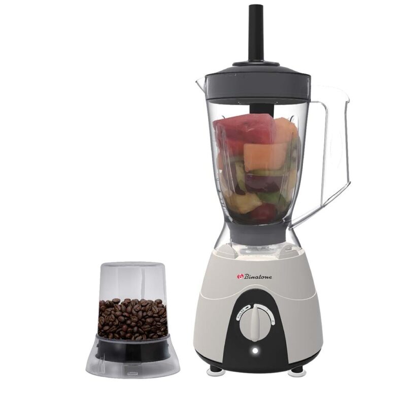 Binatone Blender and Grinder 1.5L, 350W- BLG-402-MK2 for Homes, Hotels, and Restaurants