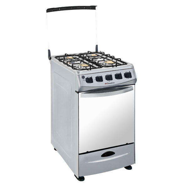 Binatone Standing Gas Cooker with Oven 50x50 - FGC-502 for Homes, Hotels, and Restaurants