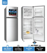 Sanford Premium Model Refrigerator 251 Liters Silver - SF1724RF