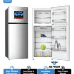 Sanford Premium Model Refrigerator 400 Liters Silver - SF1726RF for Homes, Hotels, and Restaurants