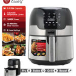 Sanford Air Fryer Black and Silver 3.5L SF2453AF for Homes, Hotels, and Restaurants