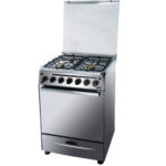 Sanford Standing Gas Cooker 60x60 - SF5474CR - Stainless Steel for Homes, Hotels, and Restaurants