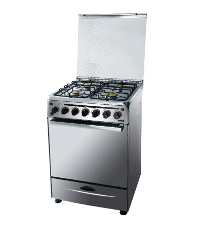 Sanford Standing Gas Cooker 60x60 - SF5474CR - Stainless Steel for Homes, Hotels, and Restaurants