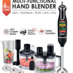 Sanford Multi-functional Hand Blender 6-in-1 Sf6852Mhb for Homes, Hotels, and Restaurants