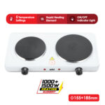 Sanford Double Hot Plate Electric- SF5012HPT for Homes, Hotels, and Restaurants