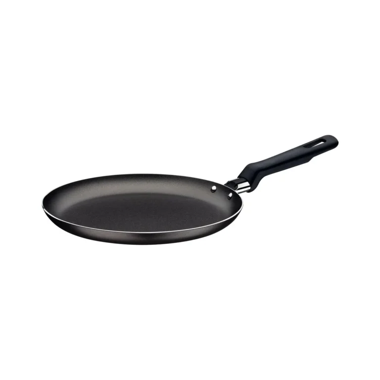 Tramontina Loreto Skillet Grill 22cm Aluminum with Interior Starflon Max Nonstick Coating and Bakelite Handle for Homes, Hotels, and Restaurants