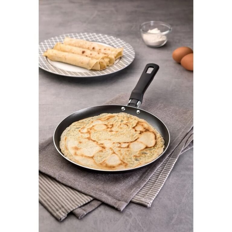 Tramontina Loreto Skillet Grill 22cm Aluminum with Interior Starflon Max Nonstick Coating and Bakelite Handle for Homes, Hotels, and Restaurants