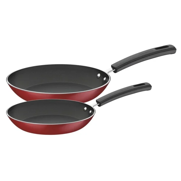 Tramontina Sicilia Fry Pan Set, Aluminum 2pcs - Starflon Nonstick for Homes, Hotels, and Restaurants