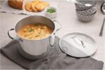 Tramontina Una 3Ply Cookwareset - Stainless Steel 4pcs Cookwareset for Homes, Hotels, and Restaurants