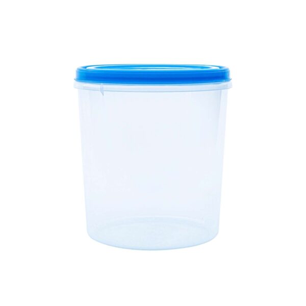 Transparent White Plastic Kitchen Storage Container with Lid - 18L, 12.5L, 10L, 7.5L, 5L, 3L for Homes, Hotels, and Restaurants