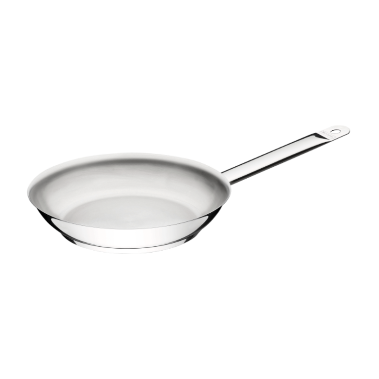 Tramontina Stainless Steel Frying Pan 3ply, 30cm, 26cm, 20cm for Homes, Hotels, and Restaurants