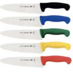 Tramontina 10-Inch Professional Knife - Black, Blue, White, Green, Yellow, and Red for Homes, Hotels, and Restaurants