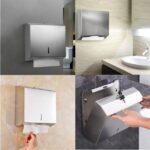 Wall Mounted Paper Towel Dispenser, Stainless Steel for Homes, Hotels, and Restaurants