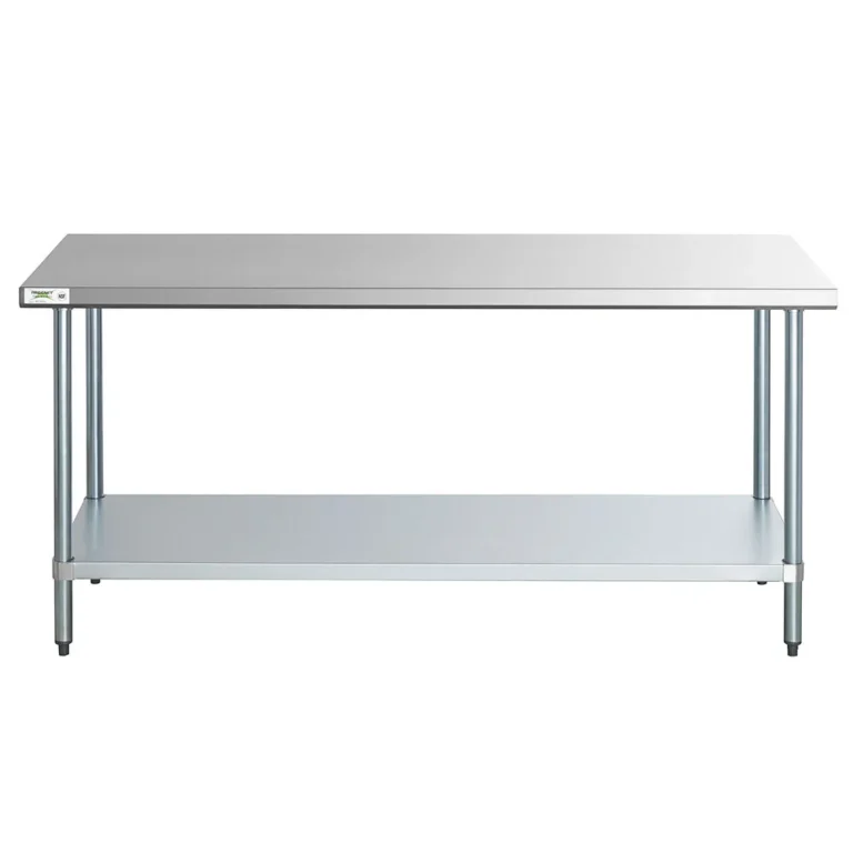 Stainless Steel Work Table 5 feet, 4 feet for Homes, Hotels, and Restaurants