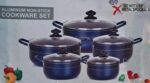 Quality orange brand of nonstick cookware set