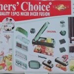 15pcs quality nicer dicer multi slicer