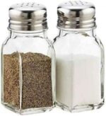 Pasabahce glass 100ml salt and pepper shaker