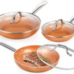3-Piece Copper Chef Frying Pan Set – The Ultimate Cookware for Every Kitchen