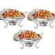 3-Piece Stainless Steel Chafing Dish Set – Durable & Stylish for Every Occasion