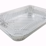 4 Litres Foil Tray with Transparent Dome Lid – Convenient and Reliable Food Storage