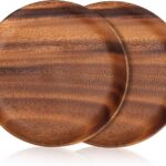 Acacia Wooden Plate of Different Sizes – Natural Elegance for Every Occasion