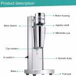 Commercial Single Milkshake Maker Machine – Perfect for Smooth and Creamy Milkshakes