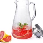 Acrylic Jug with Stainless Lid – Durable, Stylish, and Practical for Every Beverage